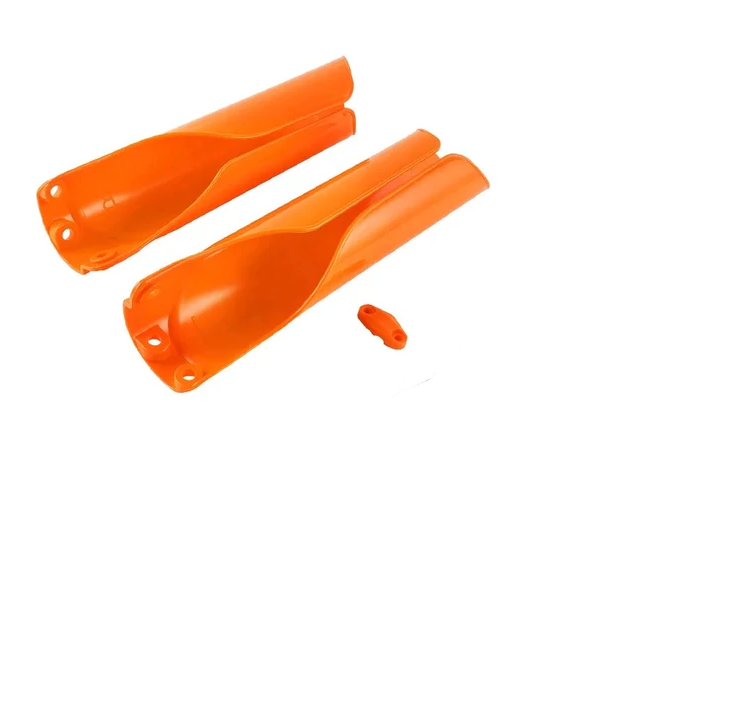 Racecraft KTM Wrap Around Fork Guards - Orange - EMD Online