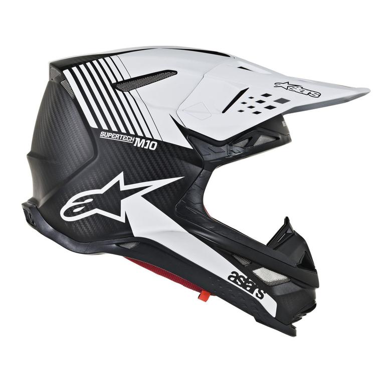 Alpinestars Supertech M10 Dyno - Black Matte/Carbon/White - EMD Online