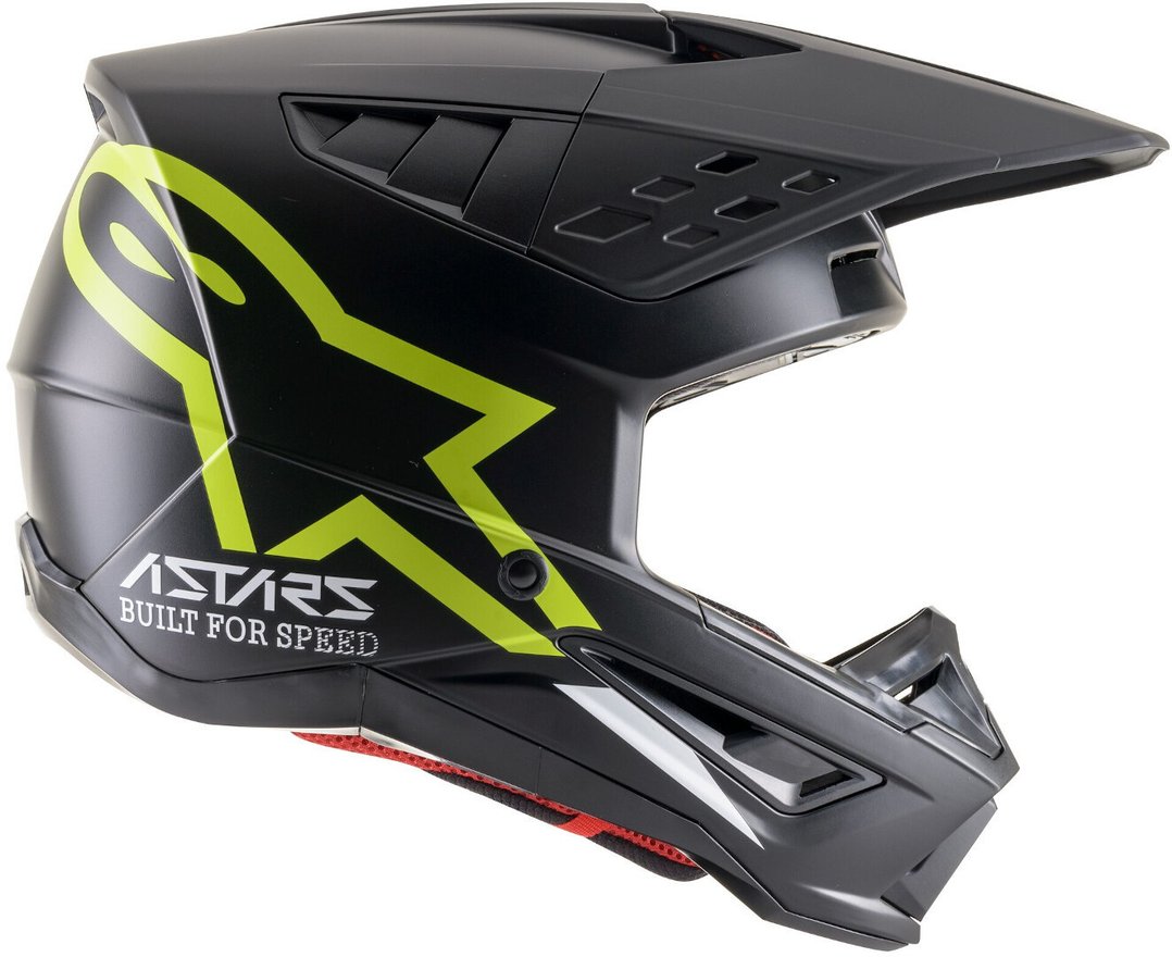 Alpinestars Supertech M5 Compass Matte - Black/Fluo Yellow - EMD Online