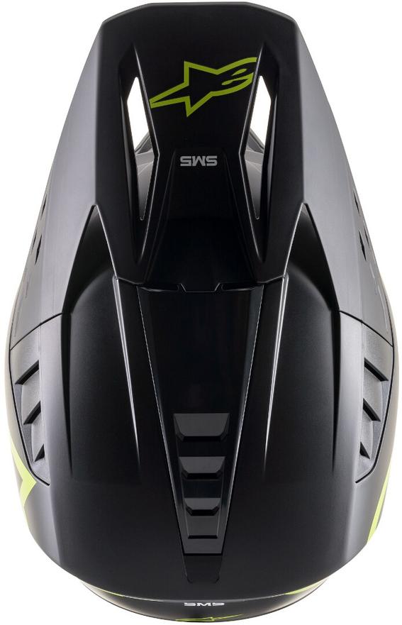Alpinestars Supertech M5 Compass Matte - Black/Fluo Yellow - EMD Online