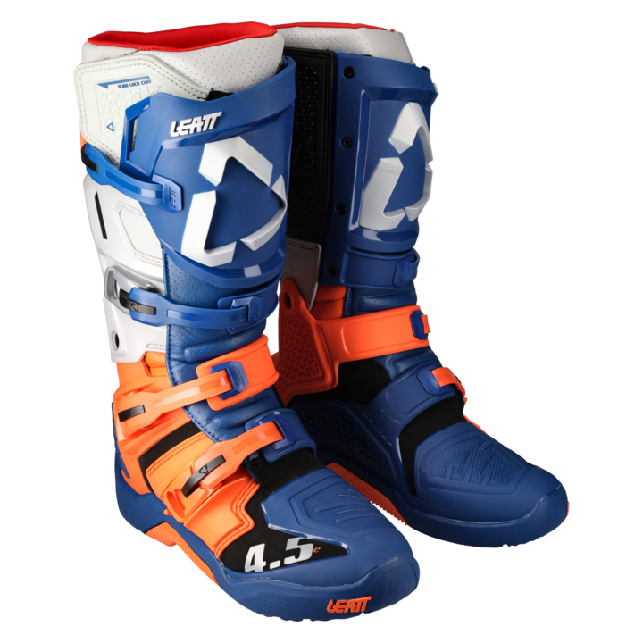 LEATT 2022 4.5 Enduro - Orange/Blue - EMD Online