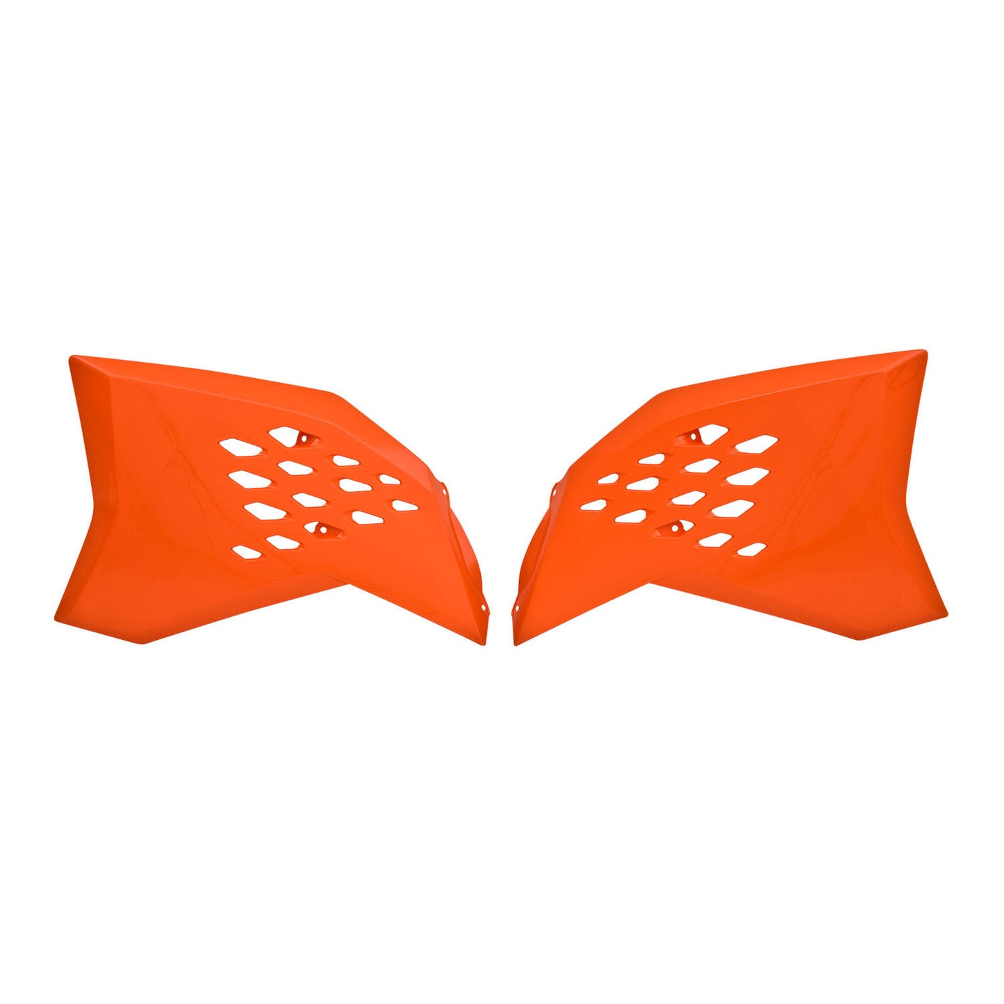 Racetech KTM Radiator Scoop - Orange - EMD Online
