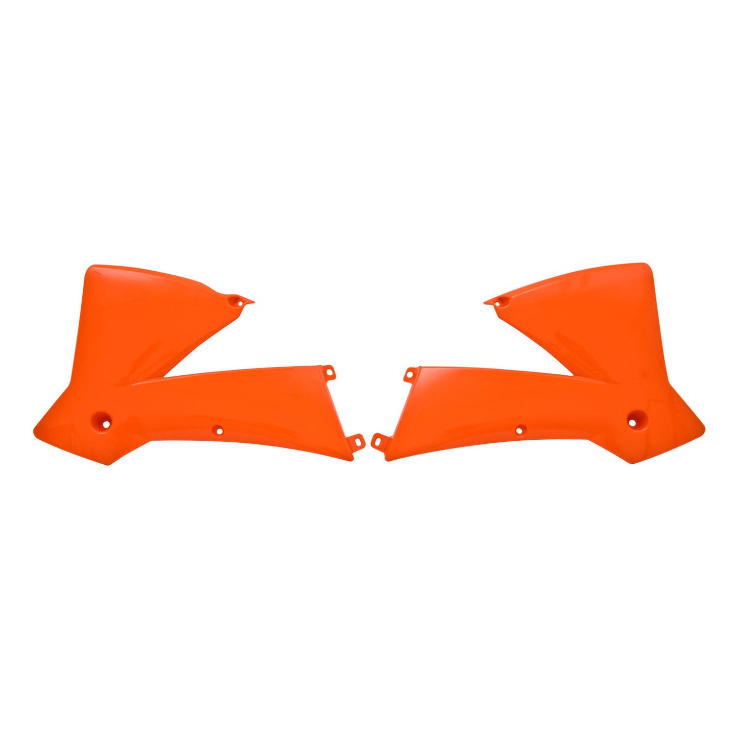 Racetech KTM Radiator Scoop - Orange - EMD Online