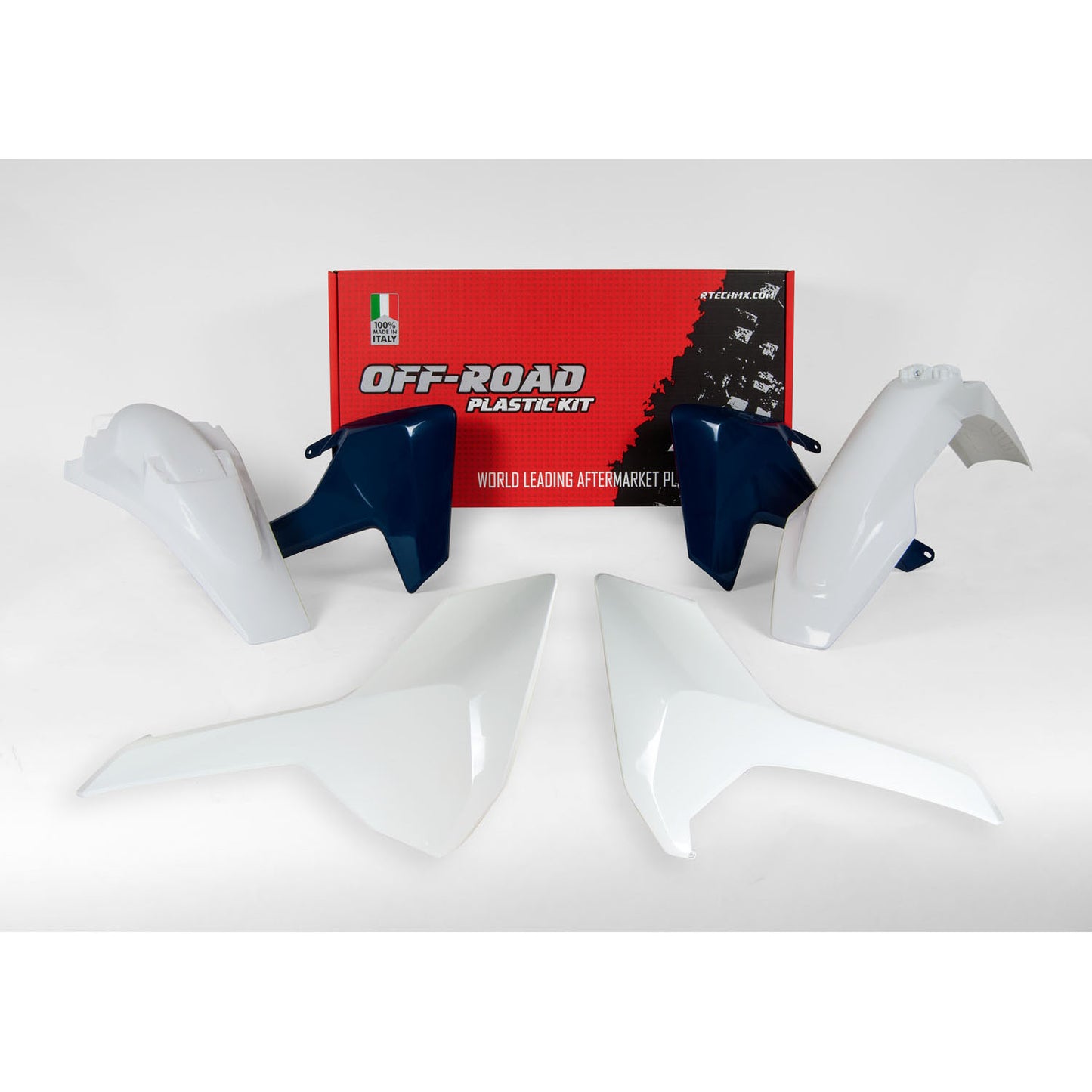 Racetech Husqvarna 4 Piece Plastic Kit - OEM - EMD Online