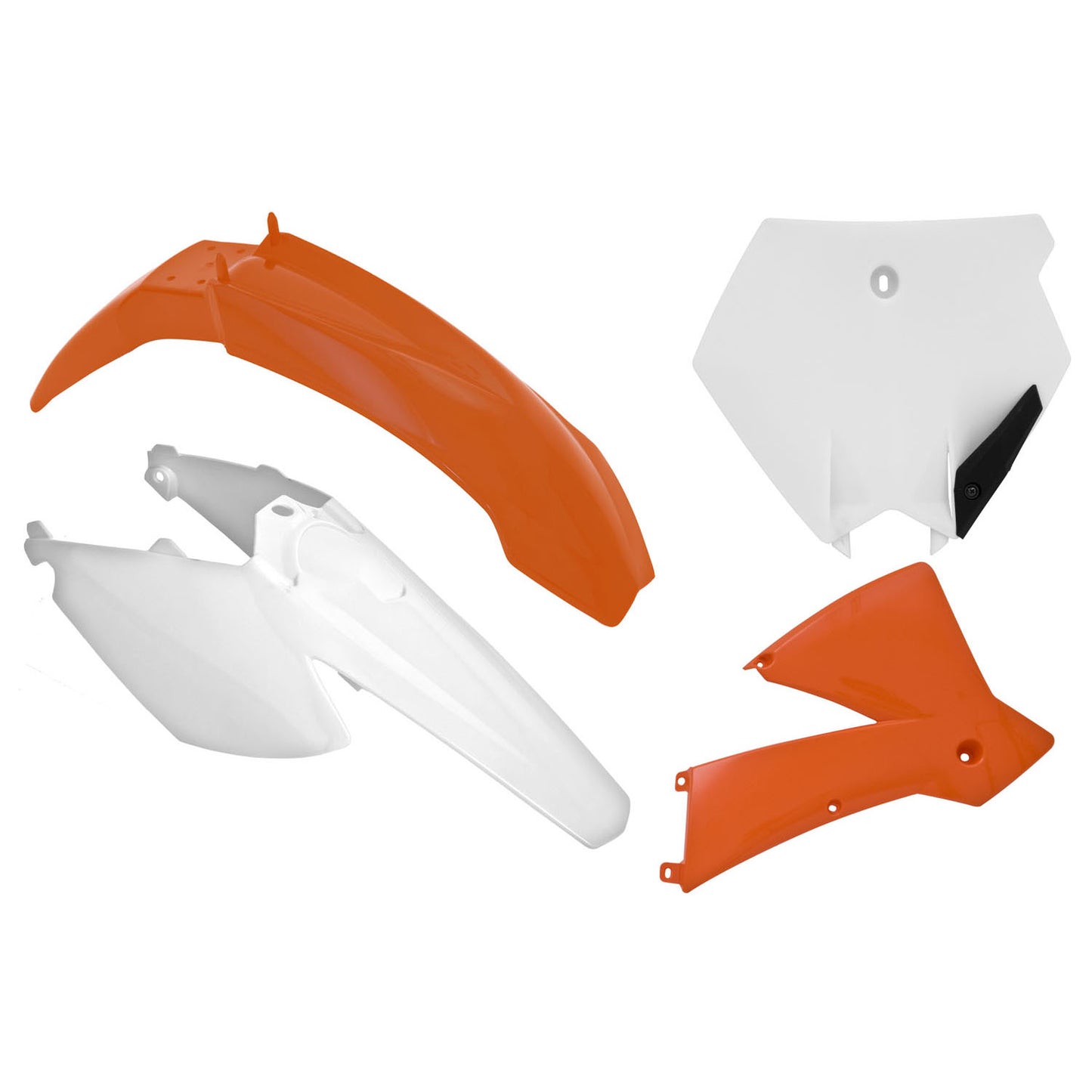 Racetech KTM 4 Piece Plastic Kit - OEM - EMD Online