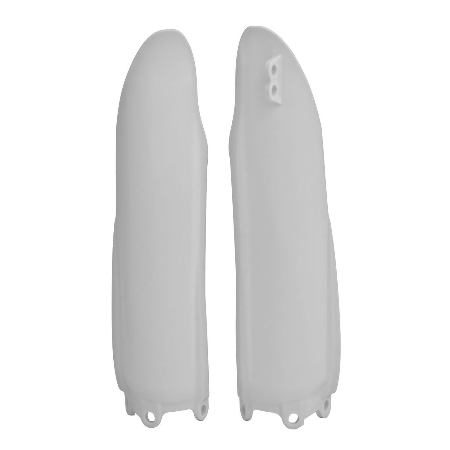 Racetech Yamaha Fork Protectors - White - EMD Online