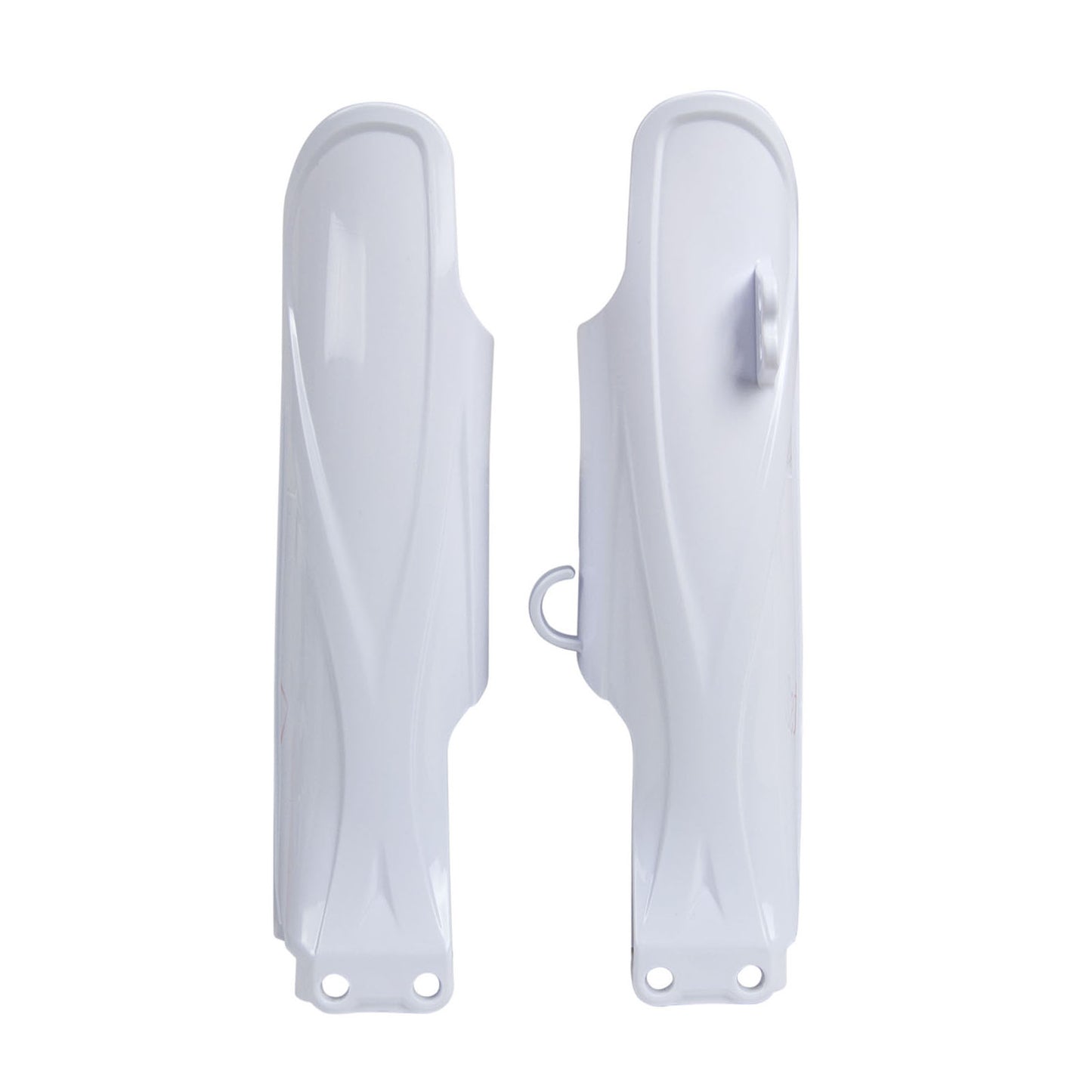 Racetech Yamaha Fork Protectors - White - EMD Online