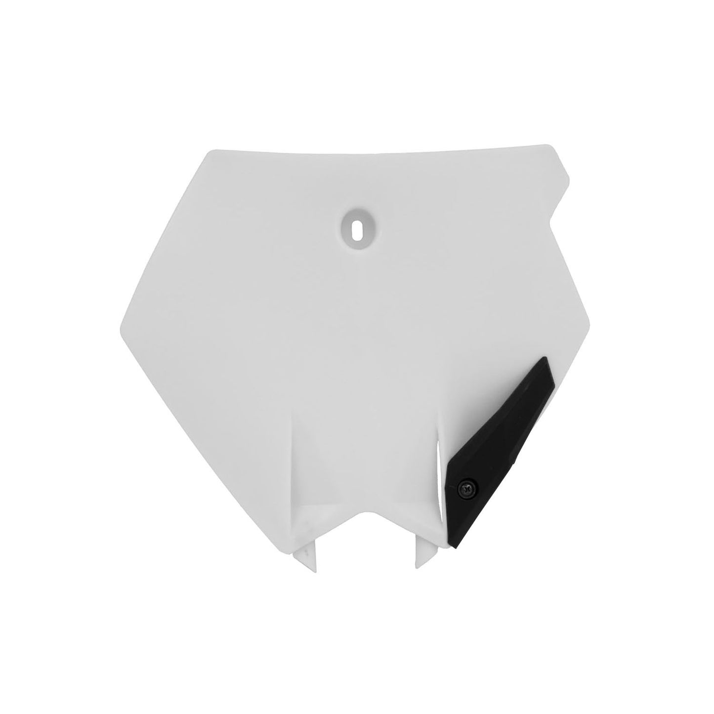 Racetech KTM Replica Front Number Plate - White - EMD Online