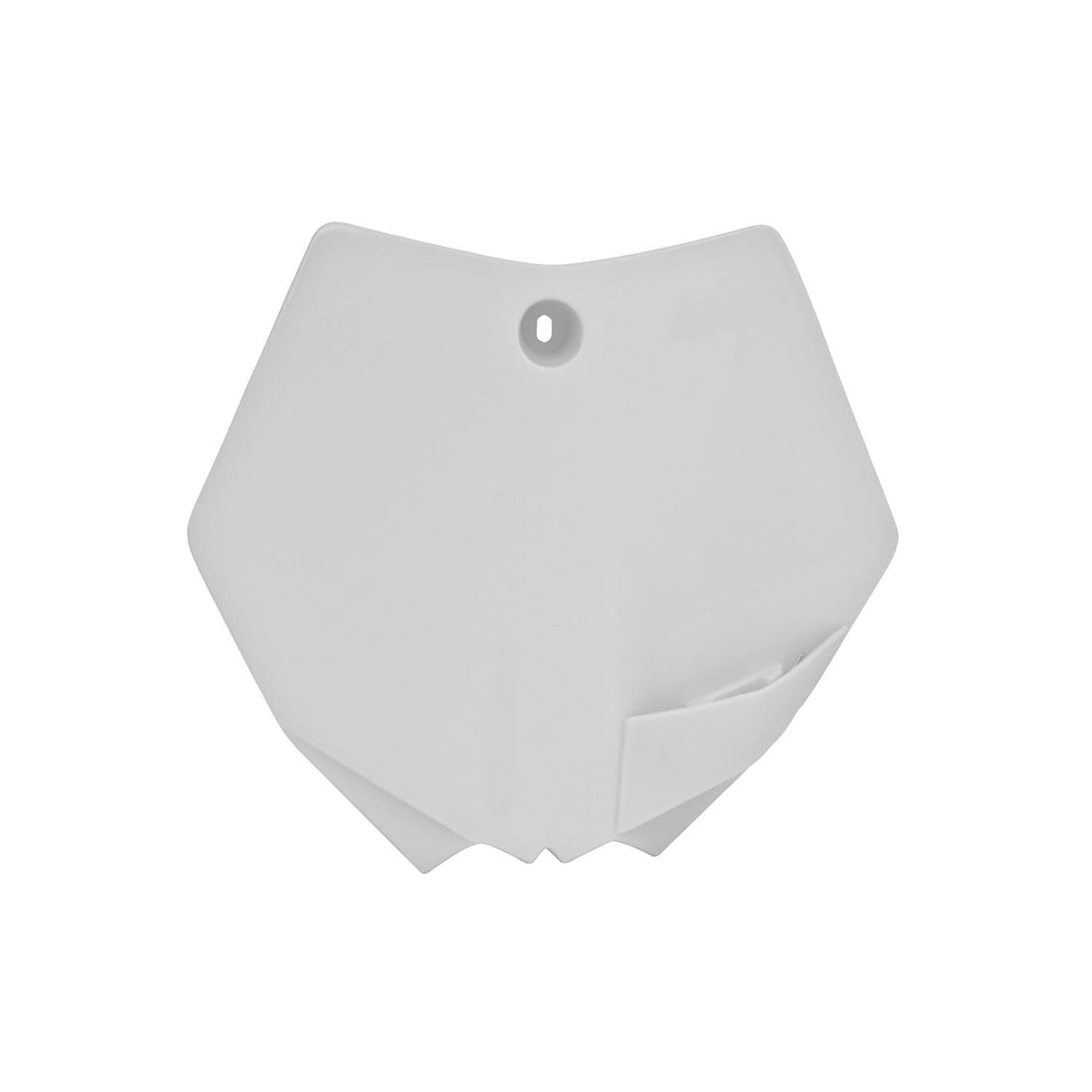 Racetech KTM Replica Front Number Plate - White - EMD Online