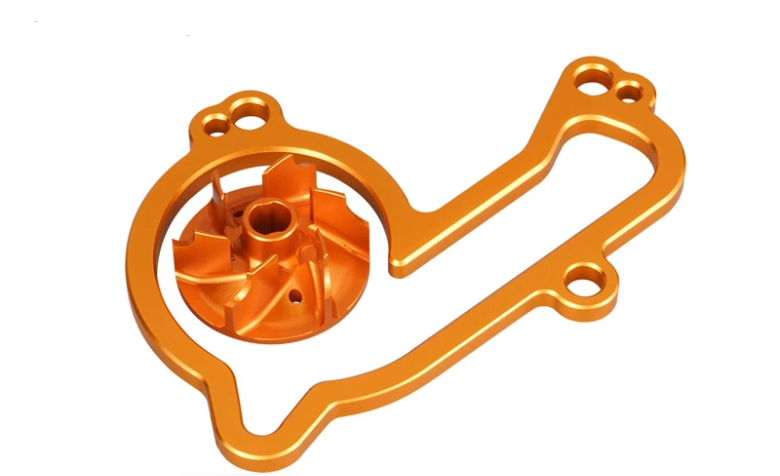 Racecraft KTM Oversized Water Pump Impeller Cooler - Orange - EMD Online