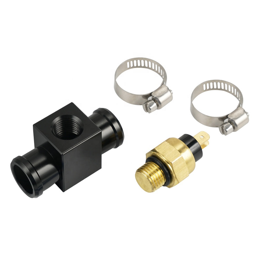 Racecraft Universal Temperature Switch with Aluminum Housing - Black - EMD Online