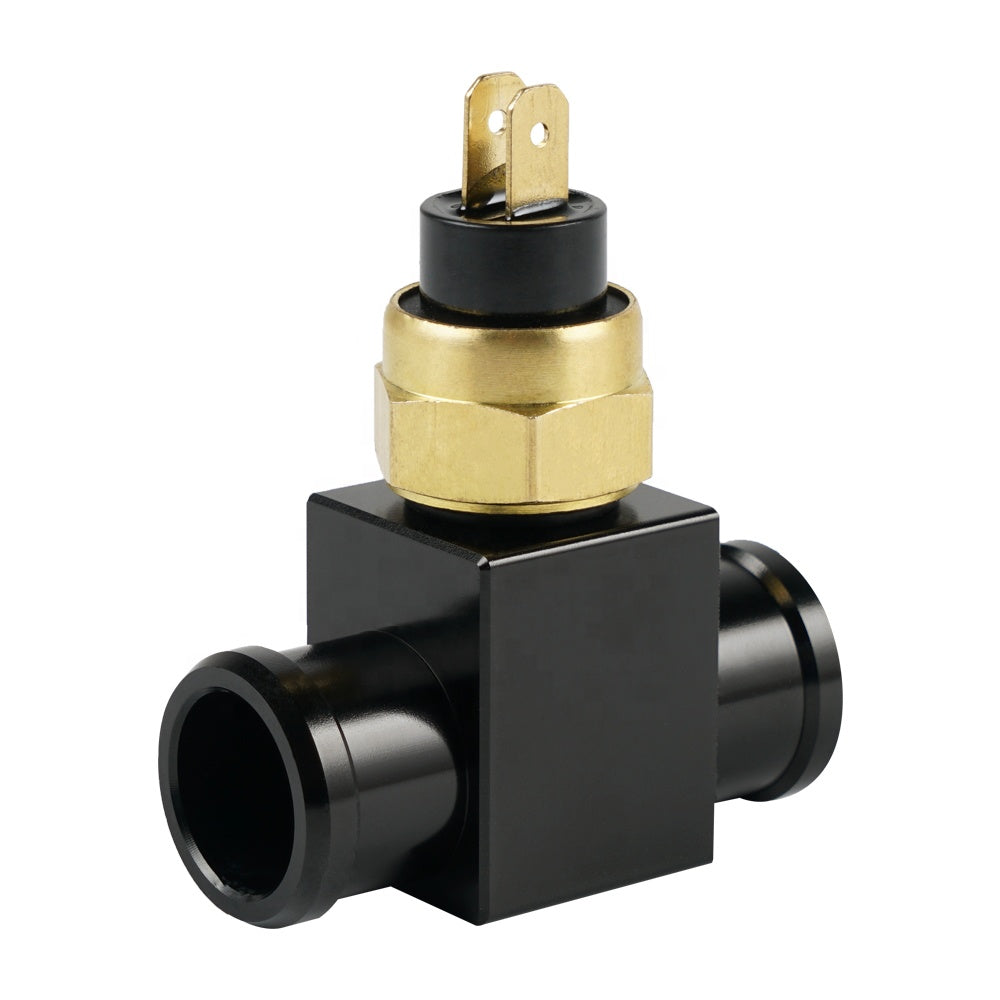 Racecraft Universal Temperature Switch with Aluminum Housing - Black - EMD Online