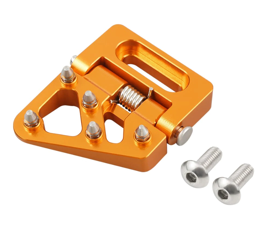 Racecraft KTM Folding Brake Pedal Tip - Orange - EMD Online