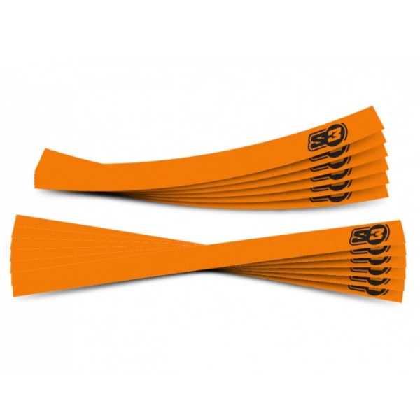 S3 Enduro Rim Sticker Kits – Full Set - Orange - EMD Online
