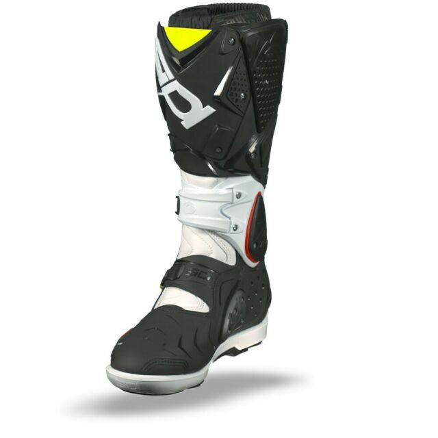 SIDI Crossfire 2 Series - White/Black/Fluo Yellow - EMD Online