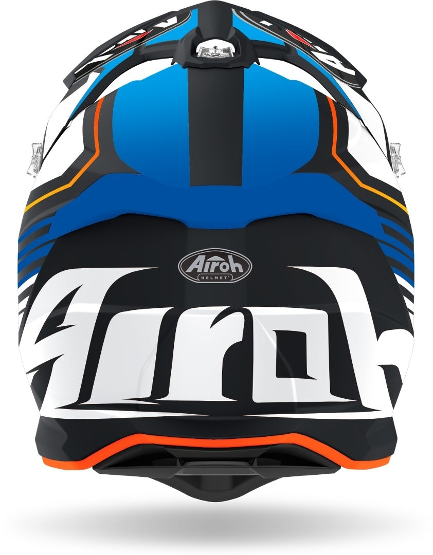 Airoh Strycker Shaded Carbon - Matte Blue - EMD Online