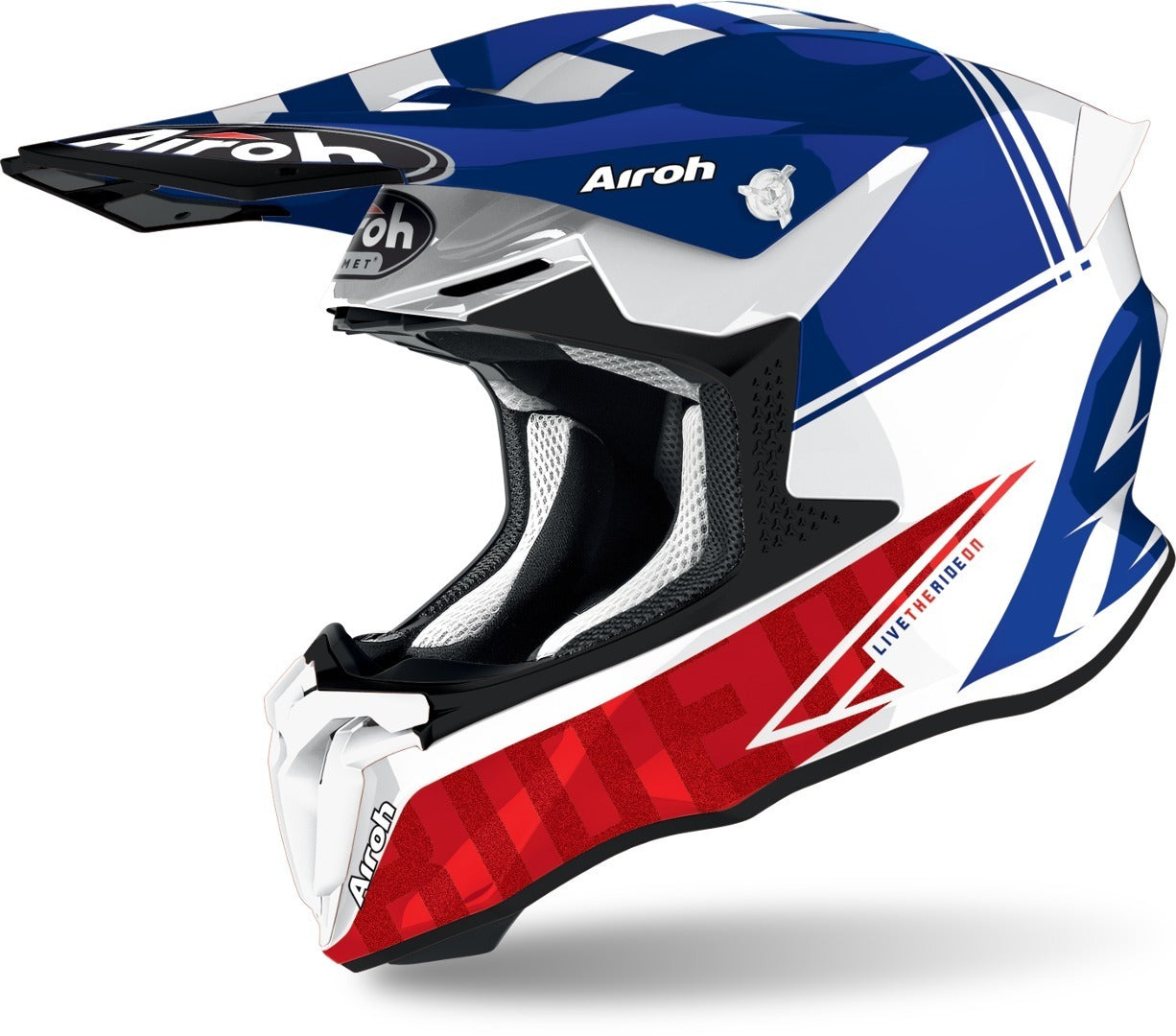 Airoh Twist 2.0 Tech - Blue Gloss - EMD Online