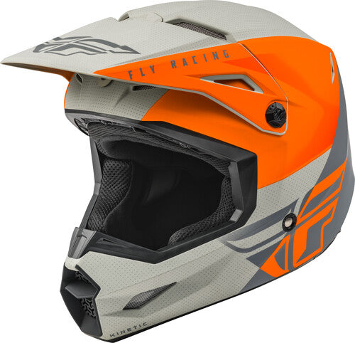 FLY 2021 Youth Kinetic Straight Edge - Orange/Grey - EMD Online