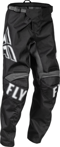 FLY Youth F-16 Racewear - Black/White - EMD Online
