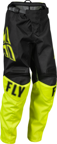 FLY Youth F-16 Racewear - Black/Fluo Yellow - EMD Online