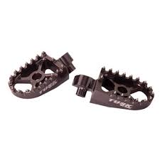 TUSK Honda Billet Race Foot Pegs - Anodized Grey - EMD Online