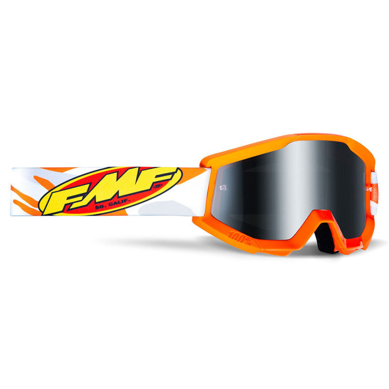 FMF 2021 Powercore - Assault Grey - Silver Mirror Lens - EMD Online