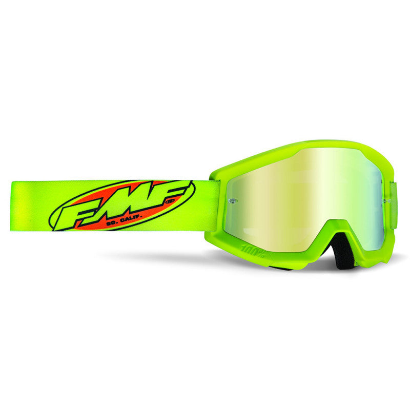 FMF 2021 Powercore - Yellow - Gold Mirror Lens - EMD Online