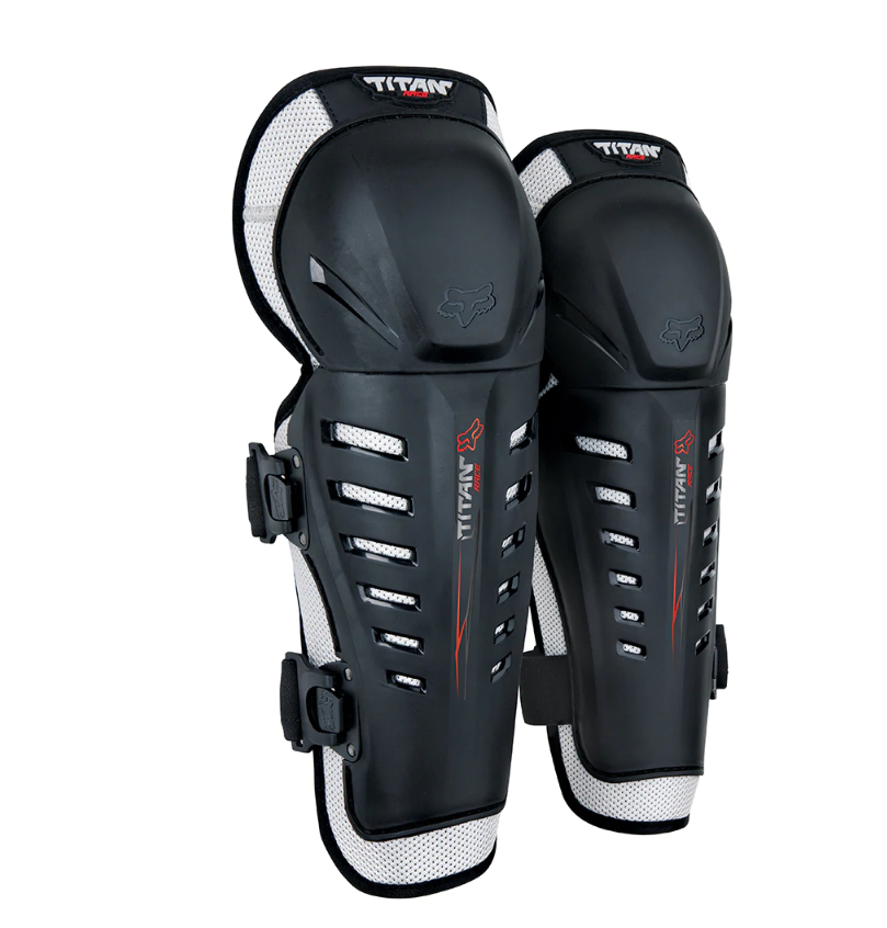 Fox Titan Race Knee Guard - Black - EMD Online