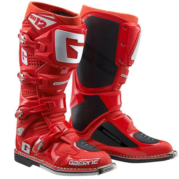 Gaerne SG 12 MX - Solid Red - EMD Online