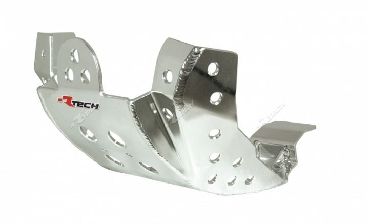 Racetech KTM Aluminium Engine Guards Silver - EMD Online