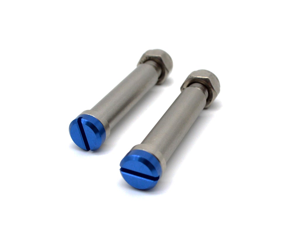 Racecraft KTM Footpeg Pins - Blue - EMD Online