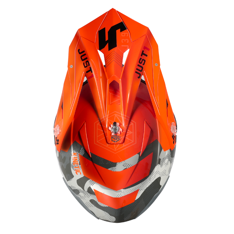 Just1 J39 Kinetic - Camo Grey/Red/Fluo Orange - EMD Online
