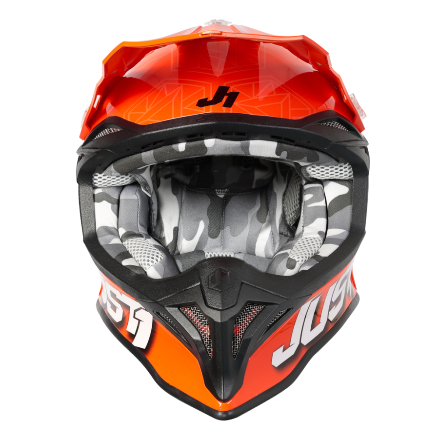 Just1 J39 Kinetic - Camo Grey/Red/Fluo Orange - EMD Online