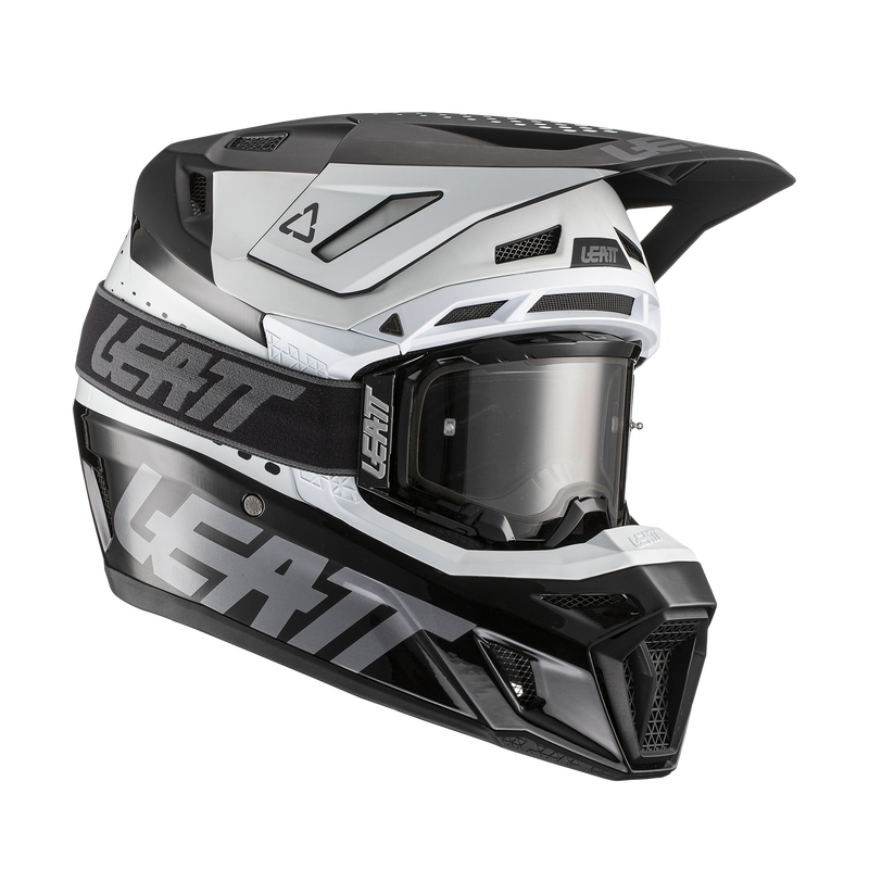 LEATT Moto Kit 8.5 V22 - Black/White - EMD Online