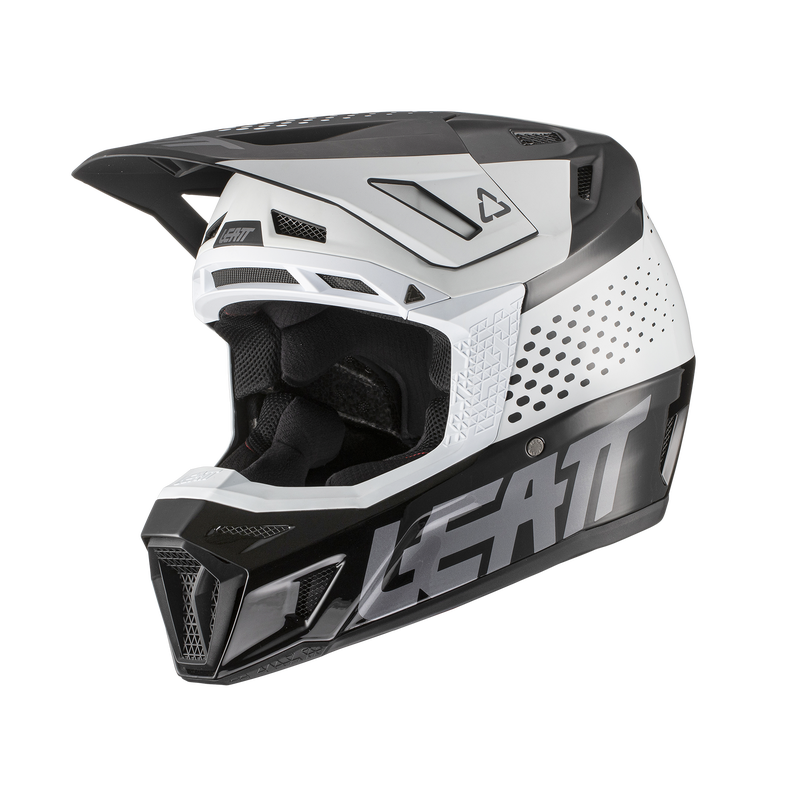 LEATT Moto Kit 8.5 V22 - Black/White - EMD Online
