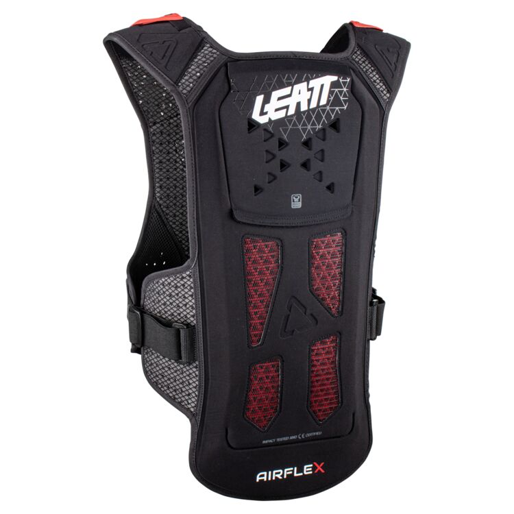 LEATT Womens Airflex Chest Protector - Red/Black - EMD Online