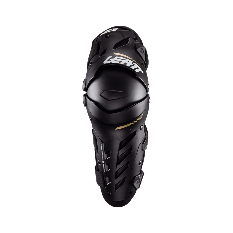 LEATT 2022 Dual Axis Knee & Shin Guard - Black - EMD Online