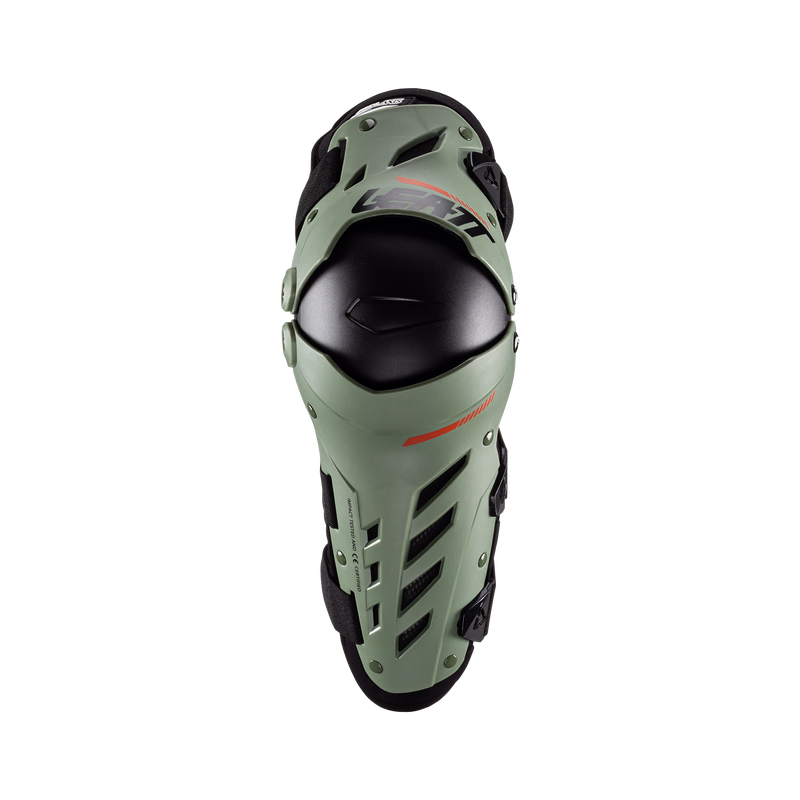 LEATT 2022 Dual Axis Knee & Shin Guard - Cactus - EMD Online
