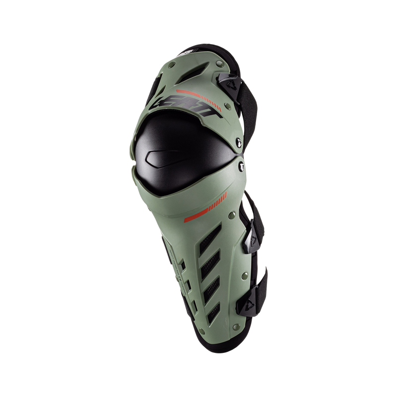 LEATT 2022 Dual Axis Knee & Shin Guard - Cactus - EMD Online