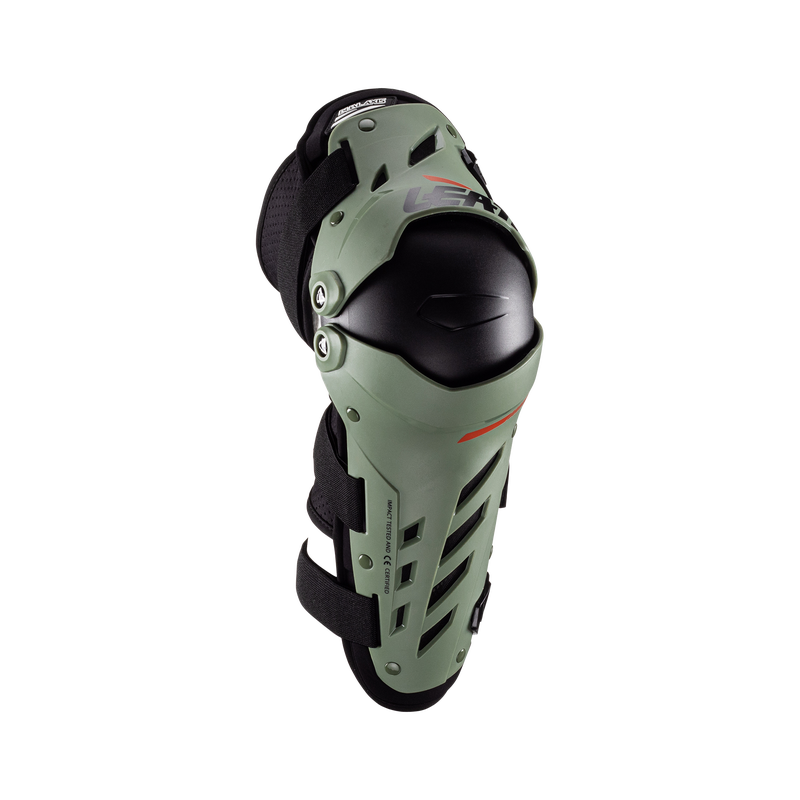 LEATT 2022 Dual Axis Knee & Shin Guard - Cactus - EMD Online