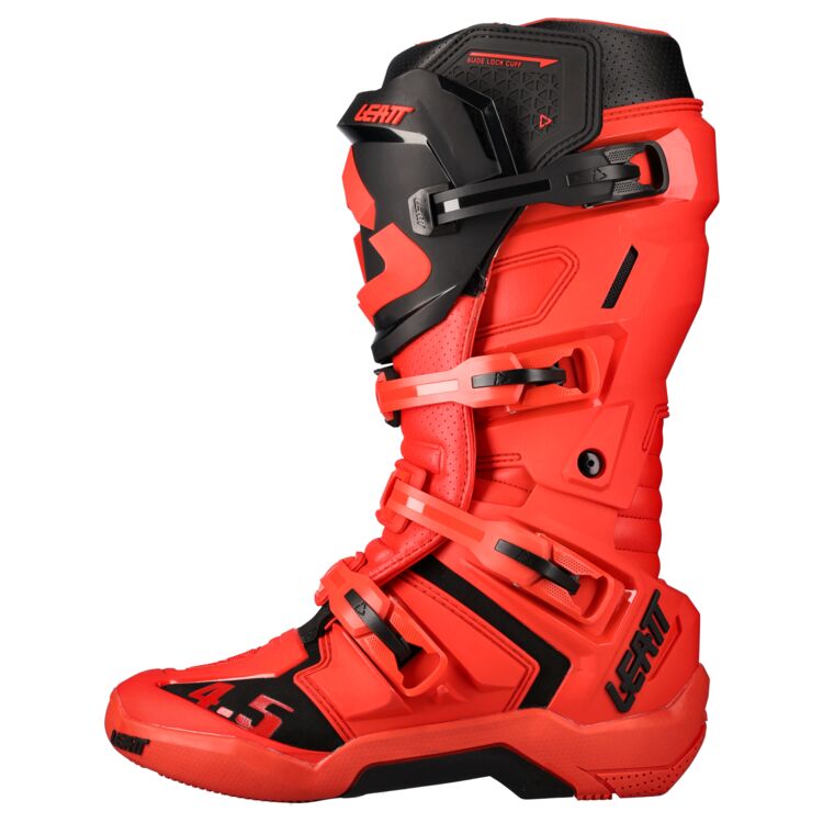 LEATT 2022 4.5 Boot - Red - EMD Online