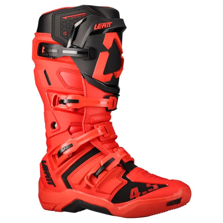 LEATT 2022 4.5 Boot - Red - EMD Online