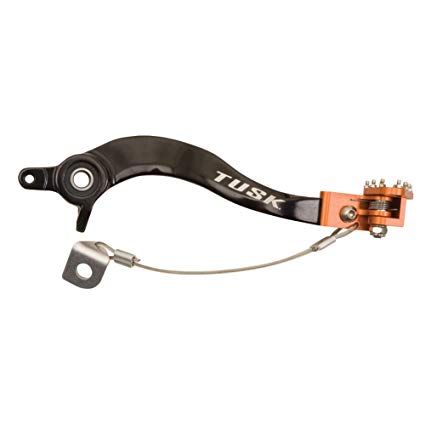 TUSK KTM Orange Rear Brake Pedal - EMD Online