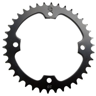 PD 38T Yamaha ATV Steel Sprocket - Black - EMD Online