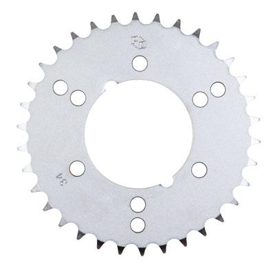 PD 34T Polaris ATV Steel Sprocket - Silver - EMD Online