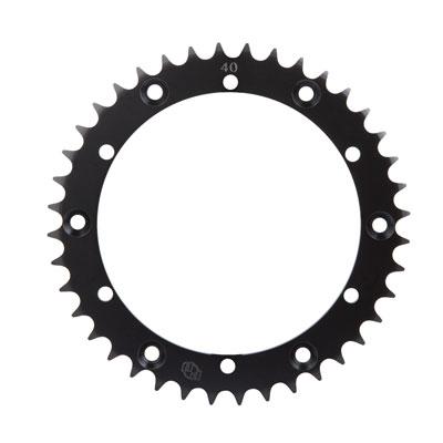 PD 40T Yamaha ATV Steel Sprocket - Black - EMD Online
