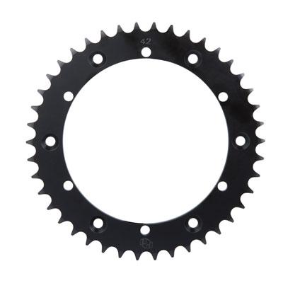 PD 42T Yamaha ATV Steel Sprocket - Black - EMD Online