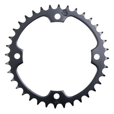 PD 36T Yamaha ATV Steel Sprocket - Black - EMD Online