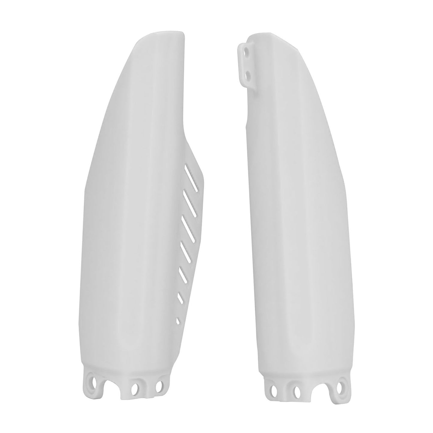 Racetech Honda Fork Protectors - White - EMD Online