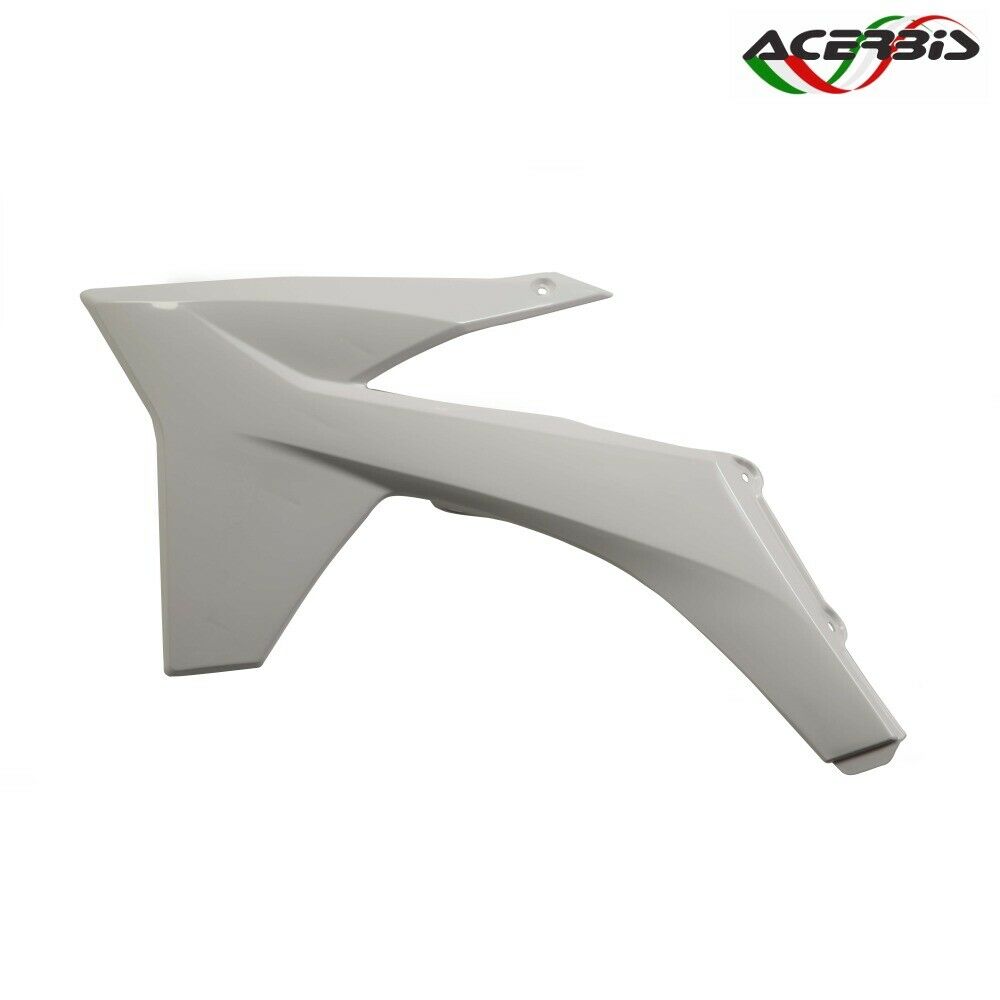 Acerbis KTM Radiator Fender - White - EMD Online